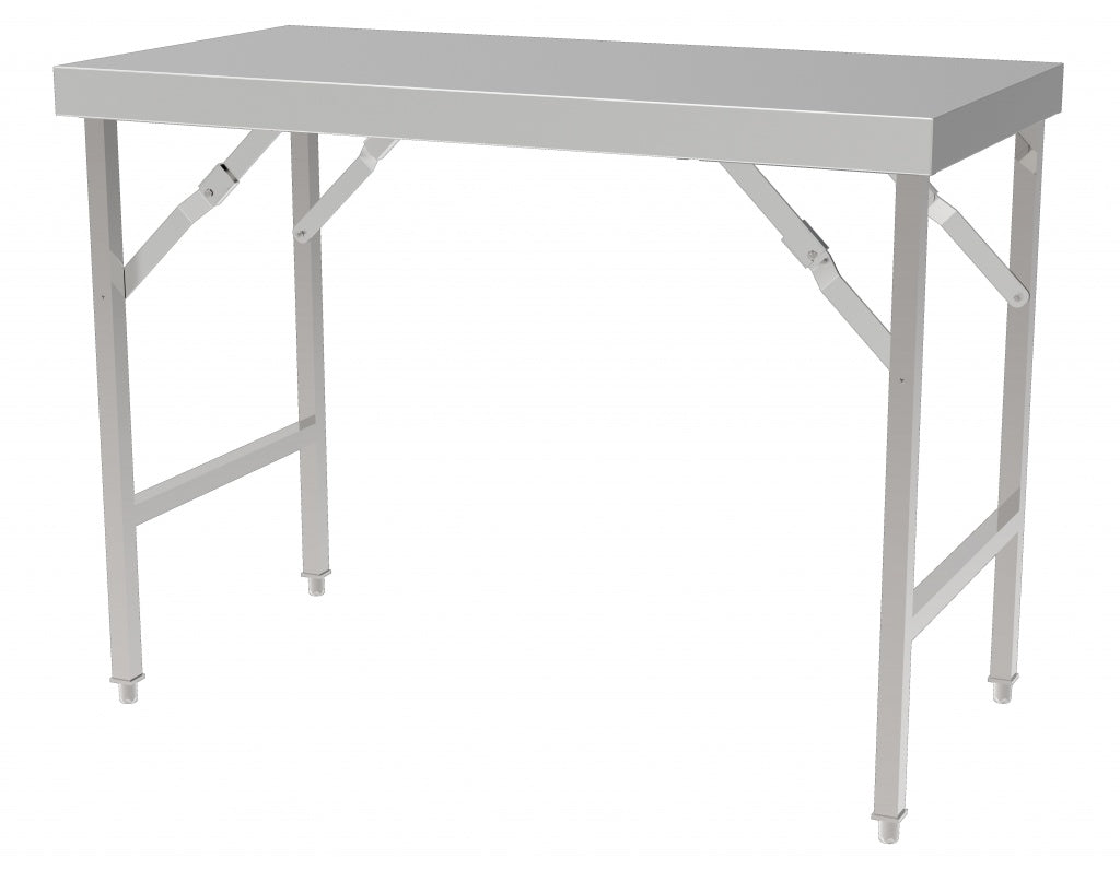 Combisteel Stainless Steel Folding Worktable 1500mm Wide - 7490.0010 Stainless Steel Folding Tables Combisteel