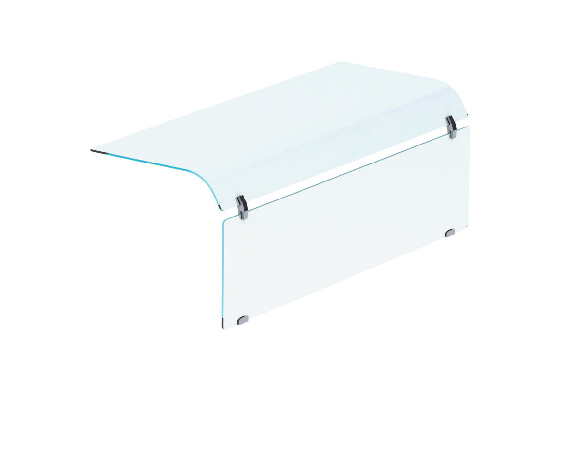 Combisteel Closed Curved Glass 1-Side 2/1 - 7495.0540 Combisteel