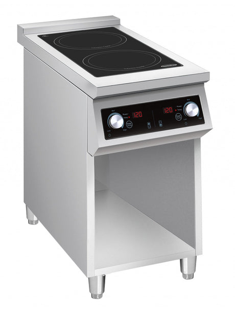 Combisteel Induction Freestanding Cooking Stove 2 Hobs - 7505.0005 Induction Hobs Combisteel