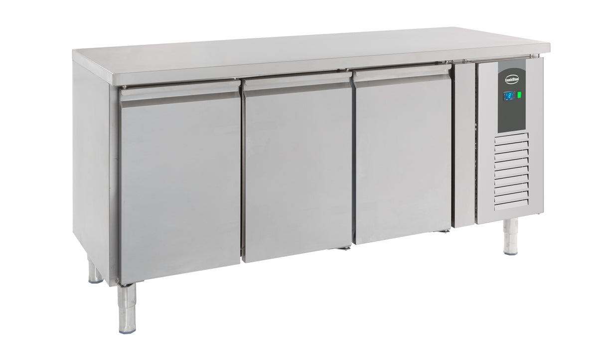 Combisteel 700 Refrigerated Counter 3 Doors - 7950.0082