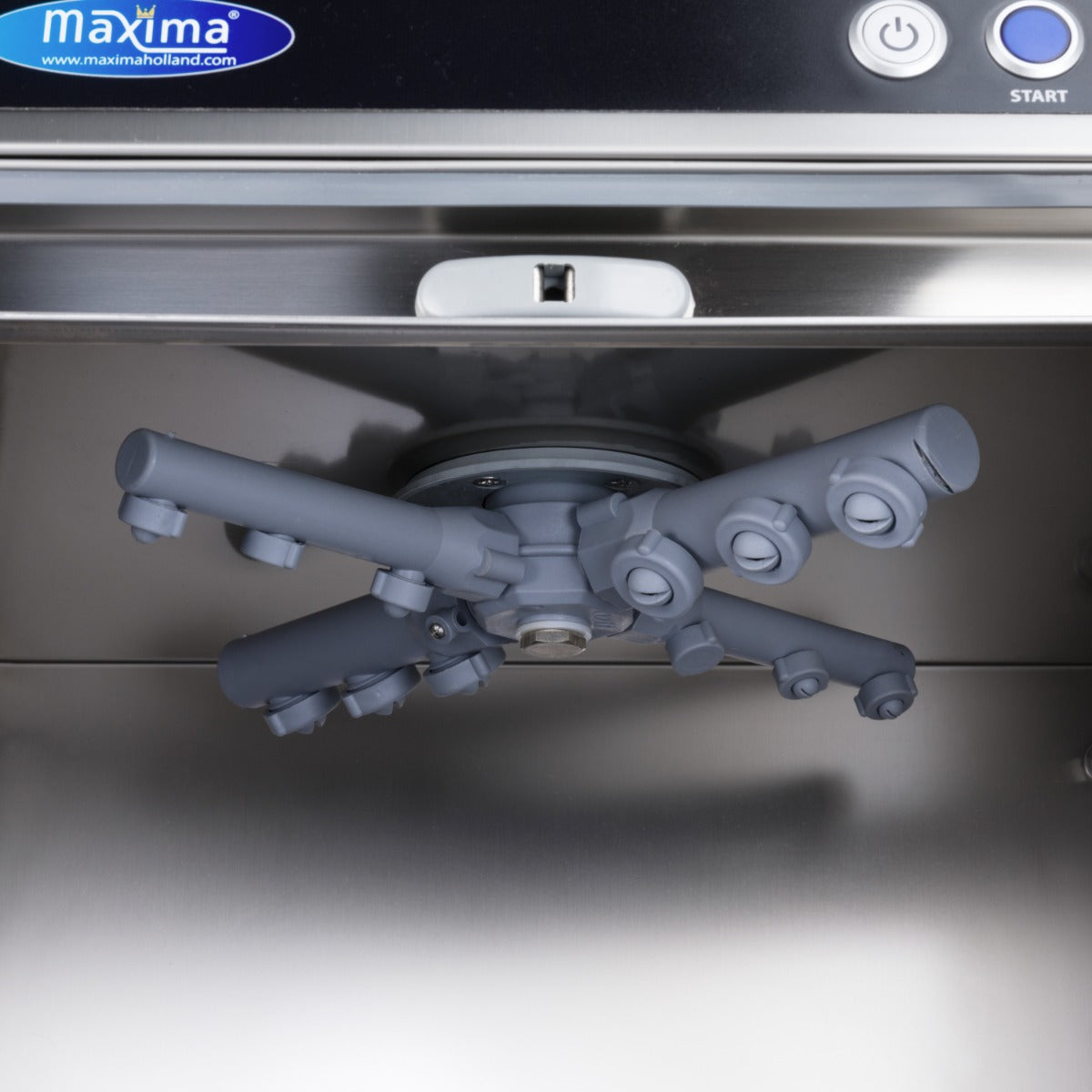 Maxima Undercounter Dishwasher - 40 x 40cm - with Drain, Rinse Aid and Soap Pumps - 230V - 09200800