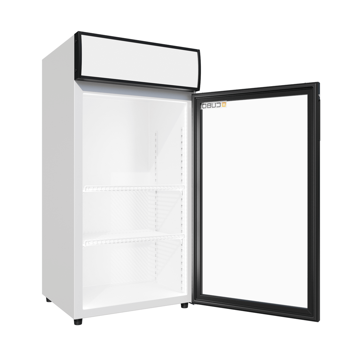 Cubo Tafelmodel Barkoelkast 84L - 1 Scharnierende Glazen Deur - Energiezuinig - CS-80H-EE