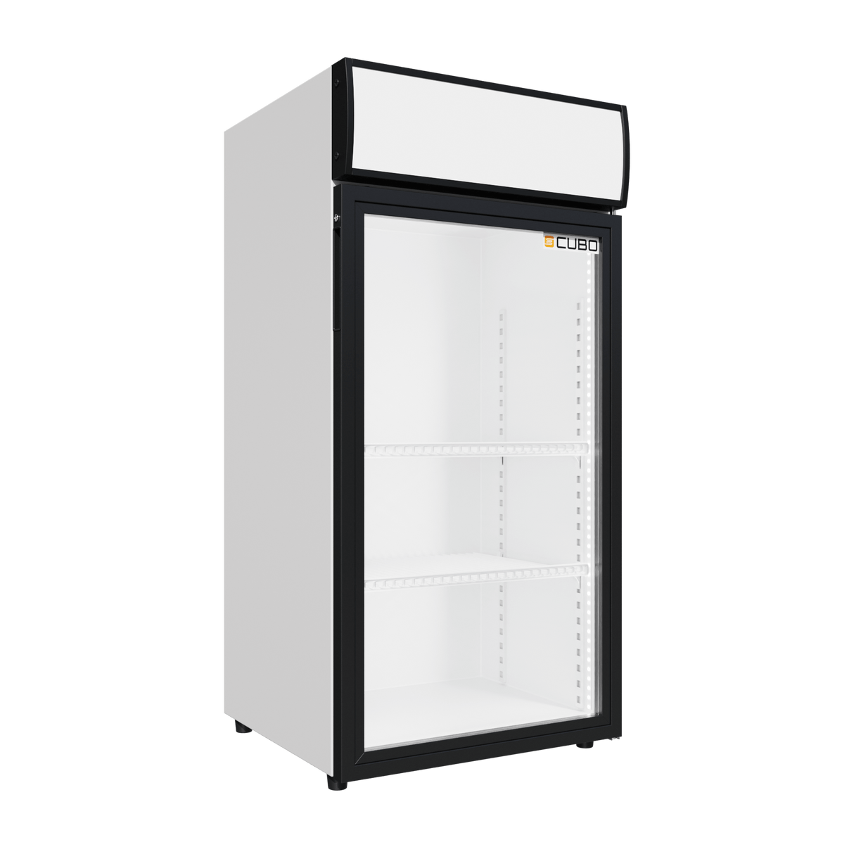 Cubo Tafelmodel Barkoelkast 84L - 1 Scharnierende Glazen Deur - Energiezuinig - CS-80H-EE