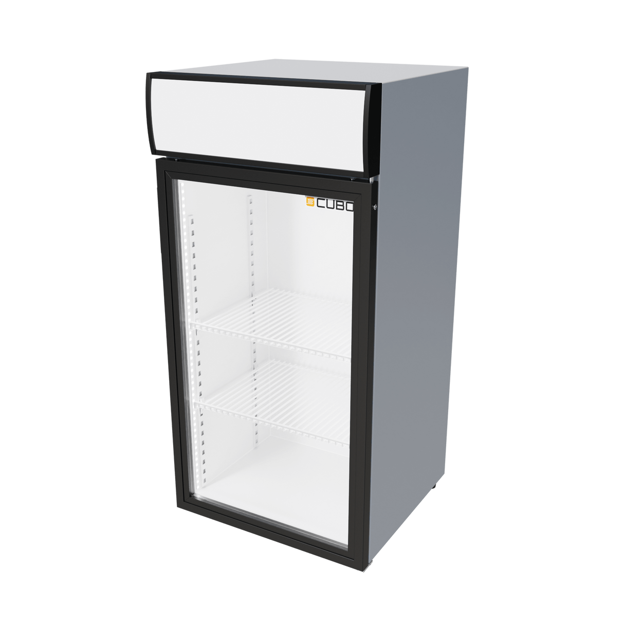 Cubo Tafelmodel Barkoelkast 84L - 1 Scharnierende Glazen Deur - Energiezuinig - CS-80H-EE