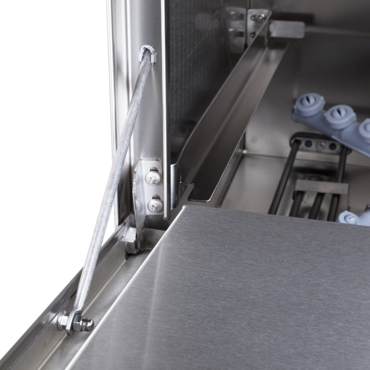 Maxima Undercounter Dishwasher - 40 x 40cm - with Drain, Rinse Aid and Soap Pumps - 230V - 09200800