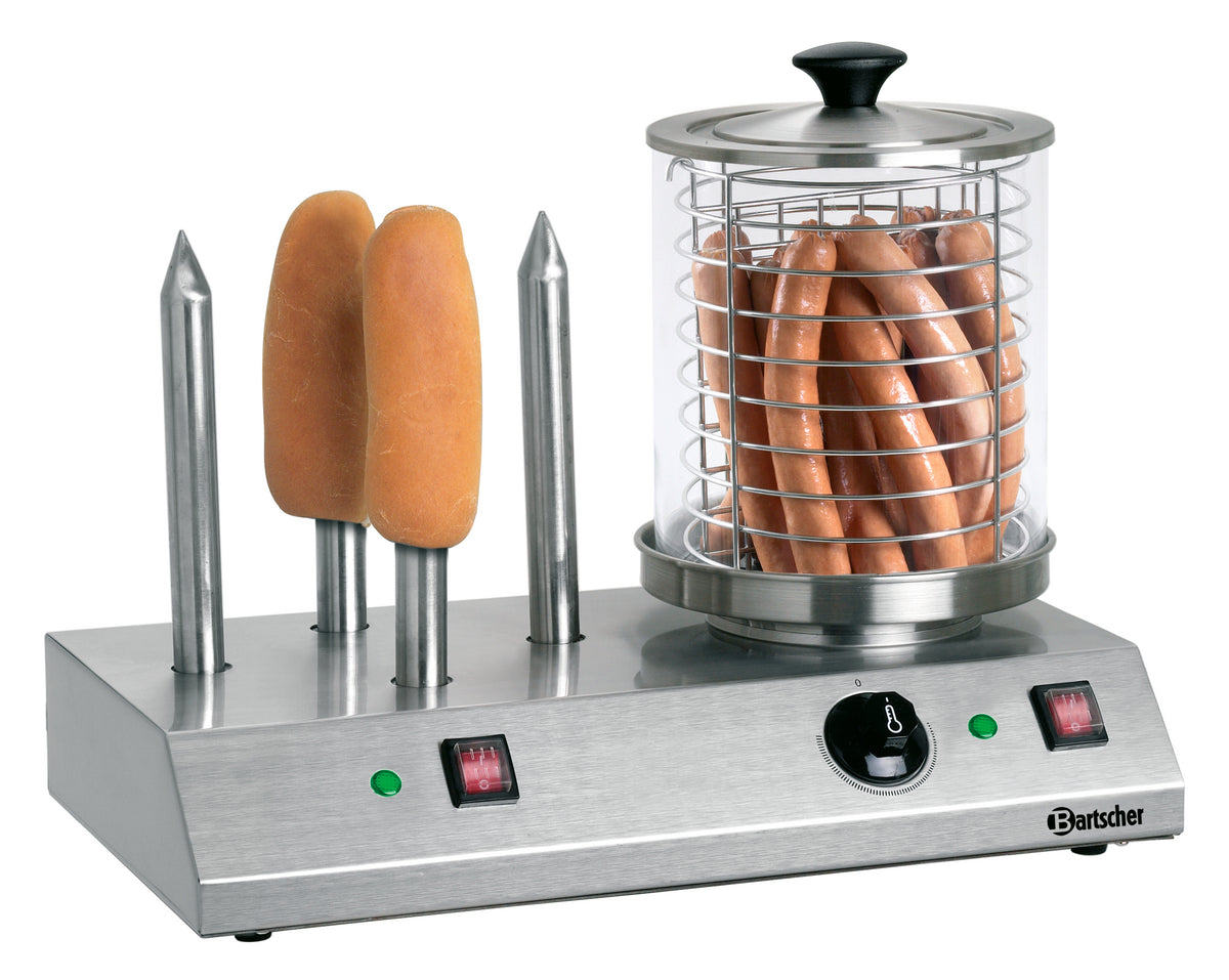 Bartscher Hot-dog machine, 4 toast sticks - A120408