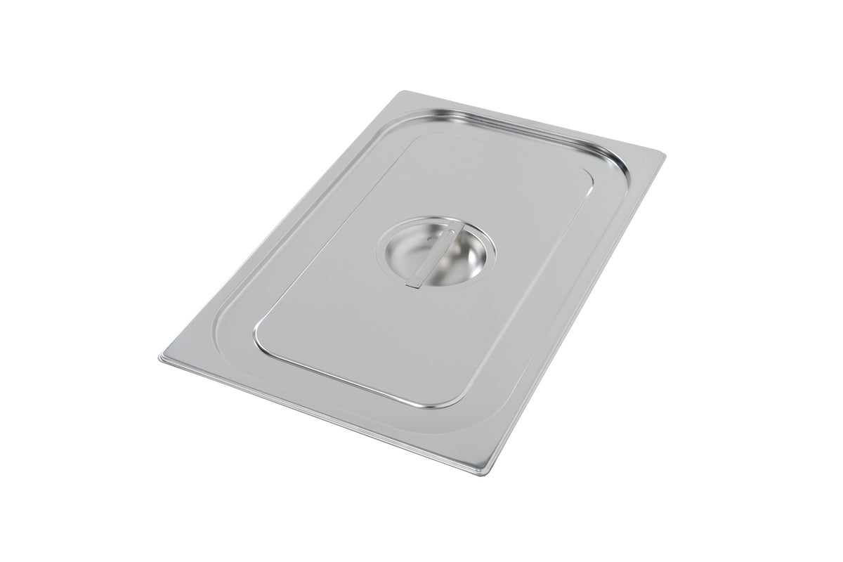 Bartscher Lid 1/1 GN - Width 530mm x Depth 325mm x Height 20mm - 1kg - Norm EN 631 - Material CNS 18/10 - A120615