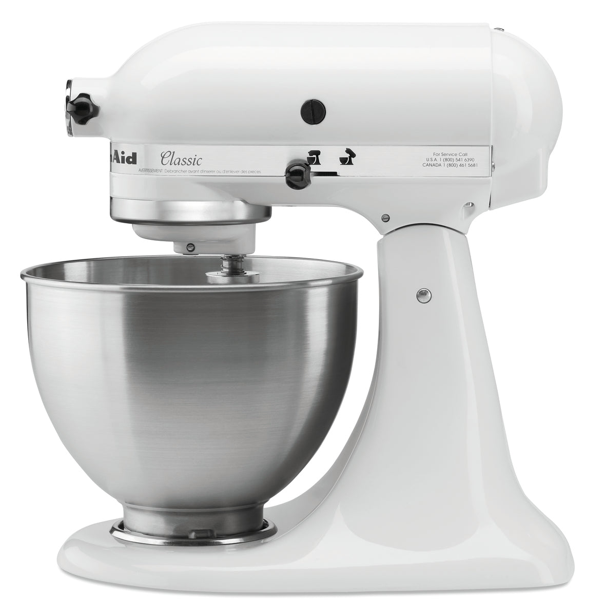 Bartscher KitchenAid 5K45SSEWH, white, 4,28L - A150067
