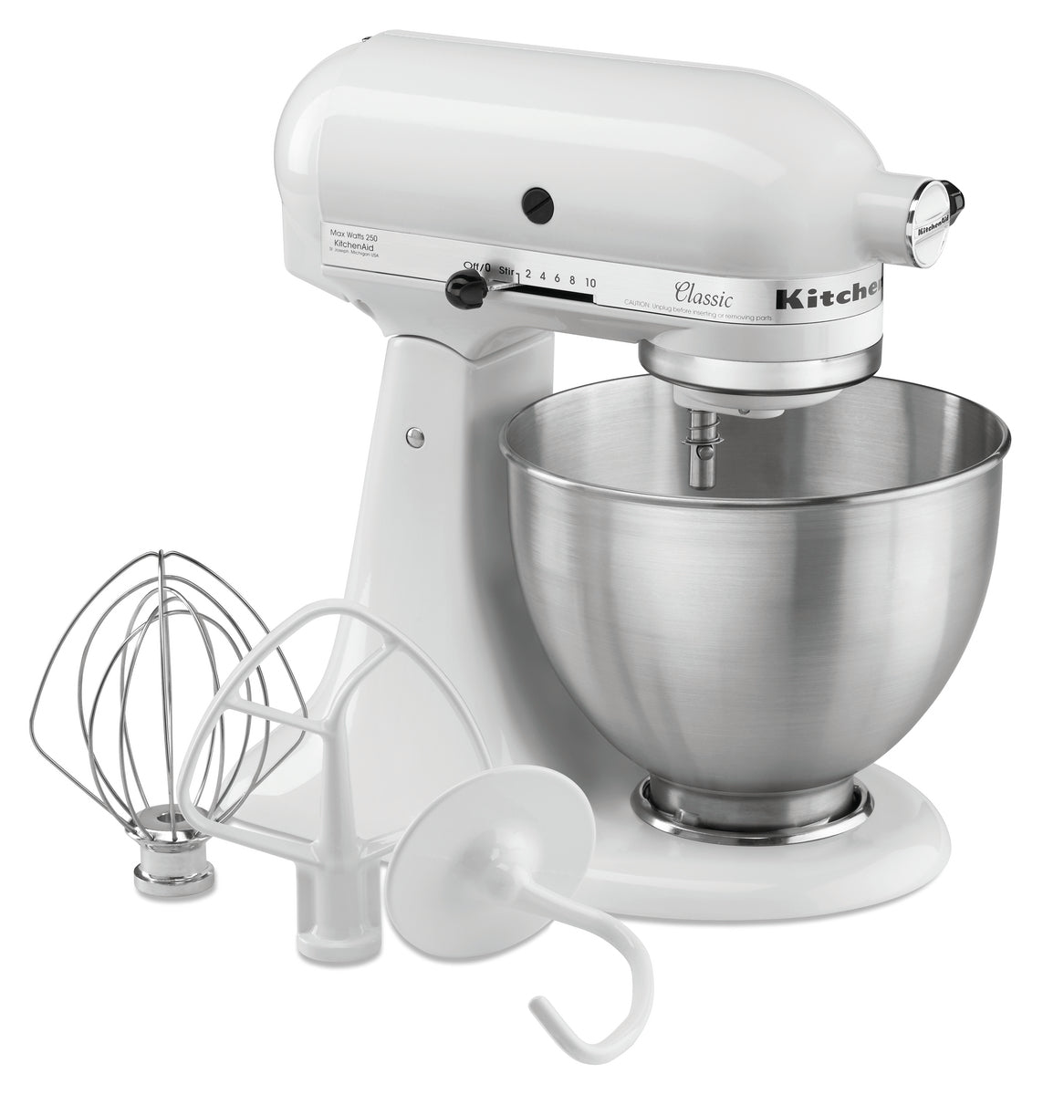 Bartscher KitchenAid 5K45SSEWH, white, 4,28L - A150097