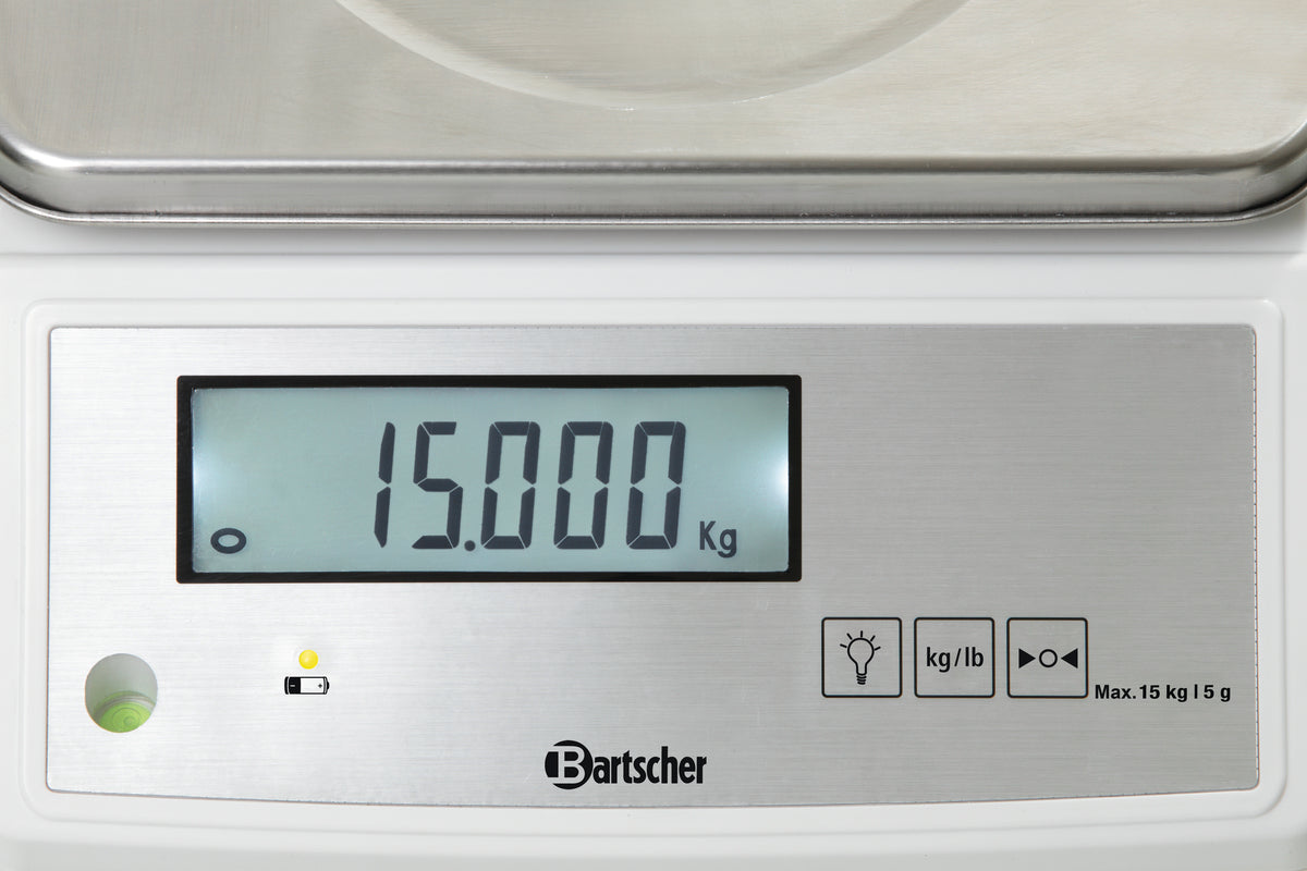 Bartscher Kitchen scale, 15kg, 5g - A300117