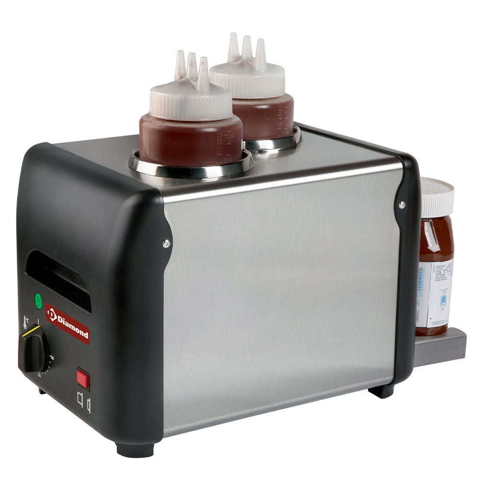 Diamond Chocolate Heater spreads or liquid, honey, sauces, cheese (2x 1 liter) - CC/NUT-2D