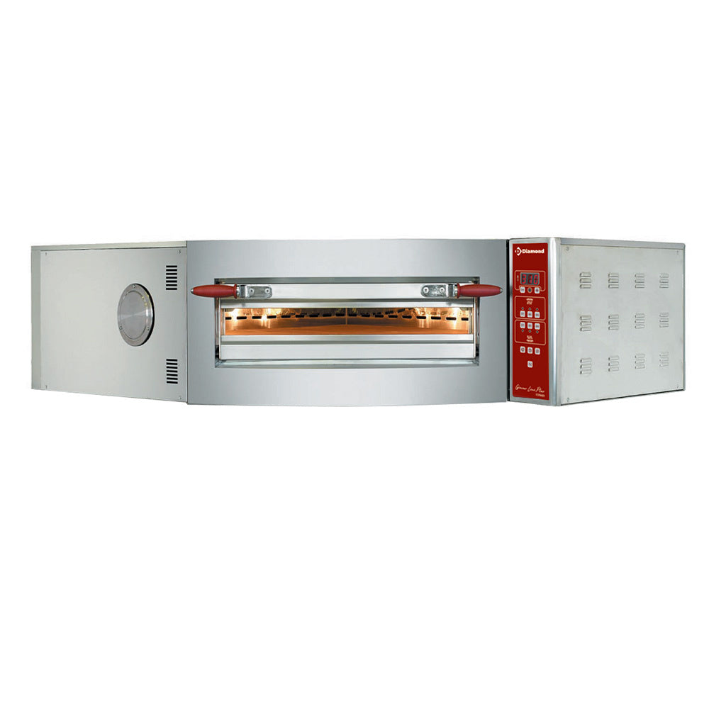 Diamond Electric oven, corner unit, 1 room, 8 pizzas Ø 350 mm - CGD/1-DG