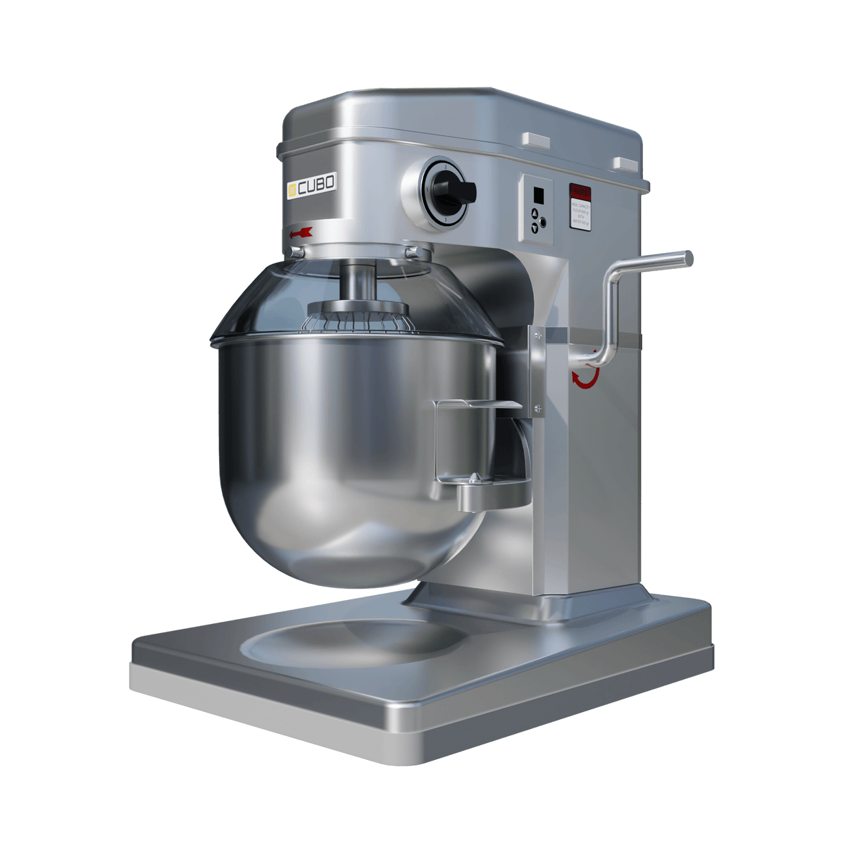 CUBO Planetary Mixer 7L - Countertop - 5 Speed - CS-B7-F3