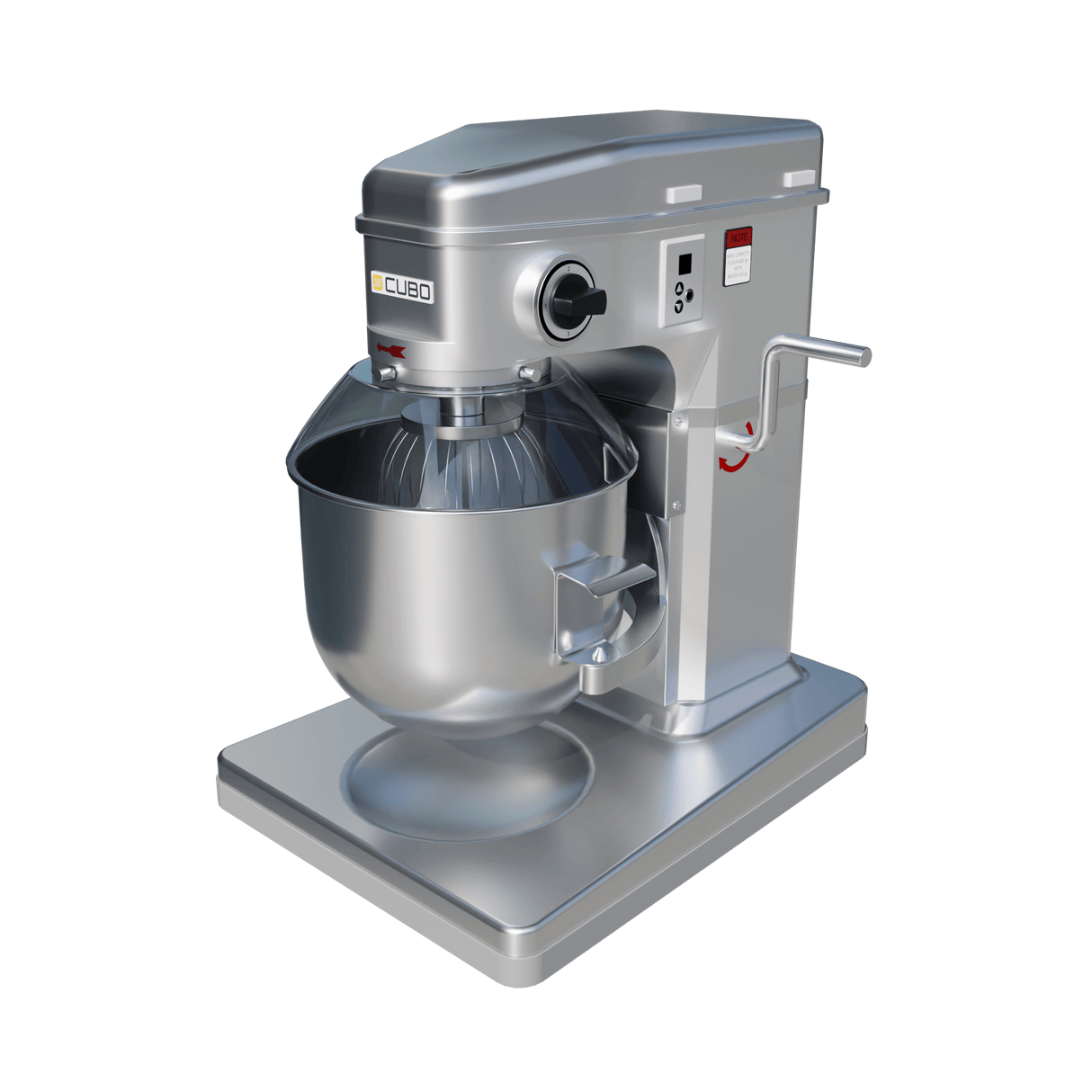 CUBO Planetary Mixer 7L - Countertop - 5 Speed - CS-B7-F3