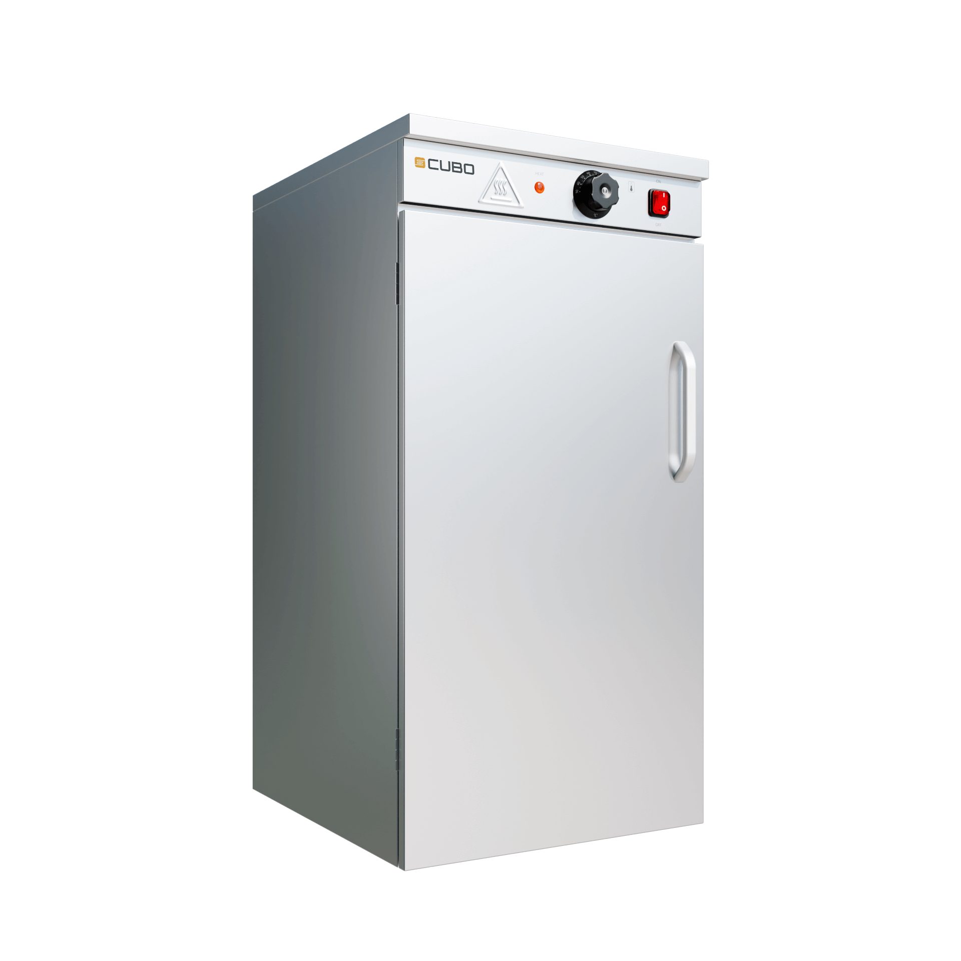 CUBO Bordenwarmer - 1-deur warmhoudkast - 60 borden - CS-DW-1
