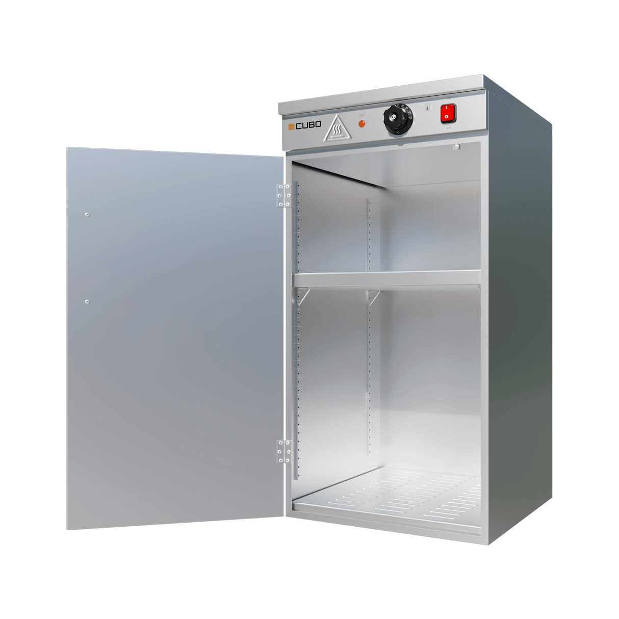 CUBO Bordenwarmer - 1-deur warmhoudkast - 60 borden - CS-DW-1