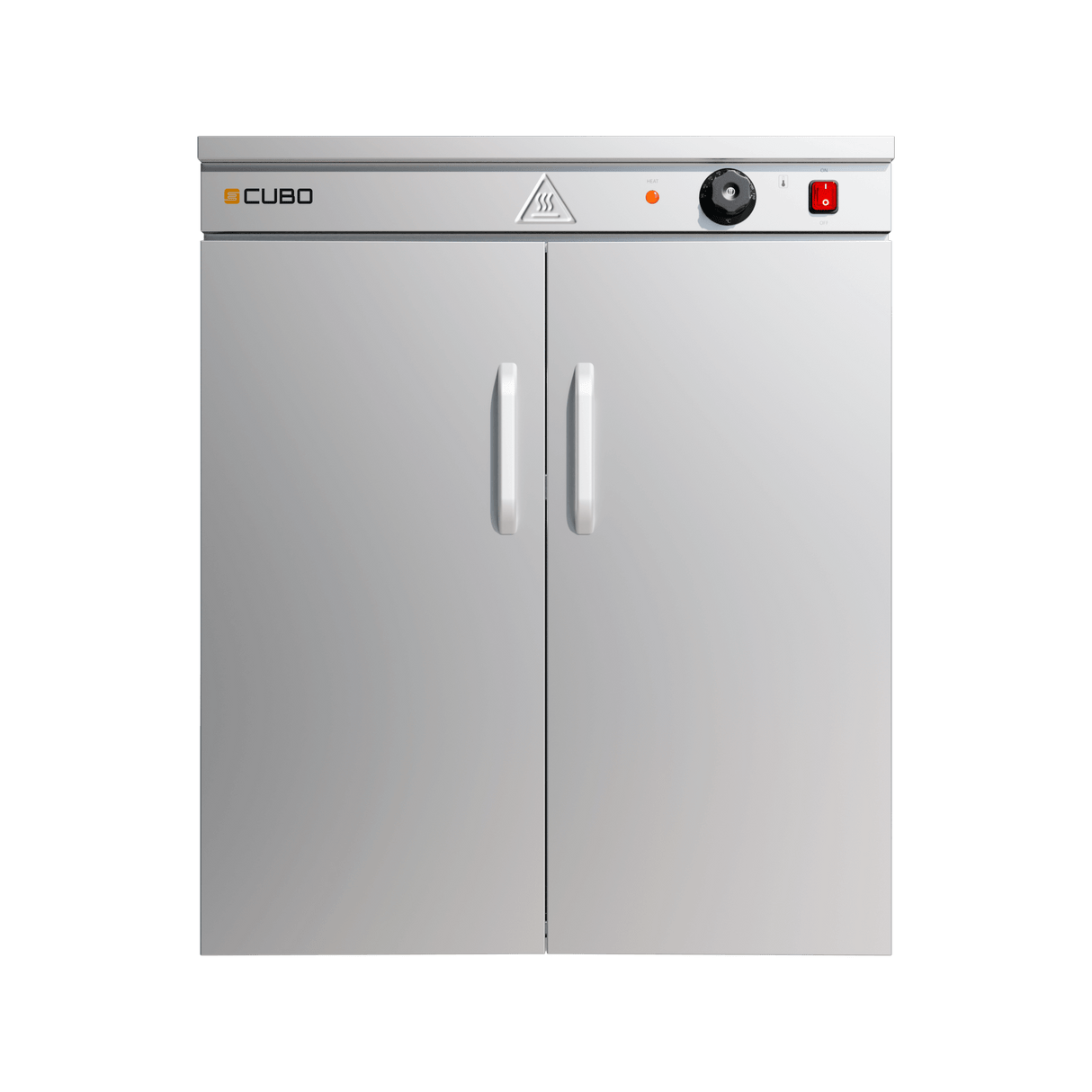 CUBO Bordenwarmer - 2-deurs warmhoudkast - 120 borden - CS-DW-2