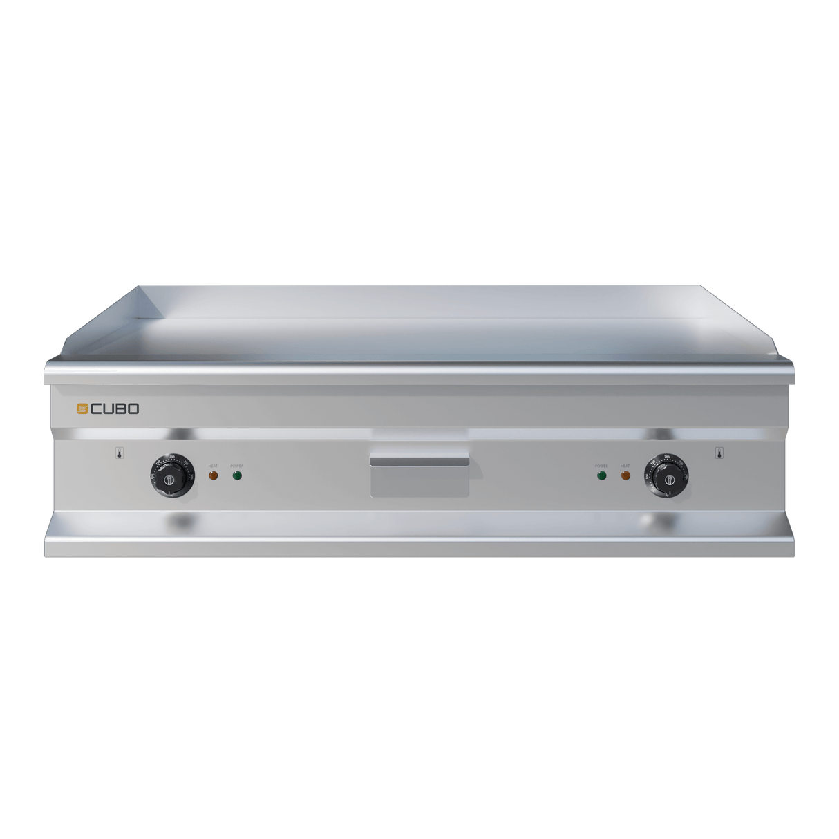 CUBO Elektrische Grillplatte - 100 cm Breite - Flache Oberseite - CS-EG-1000