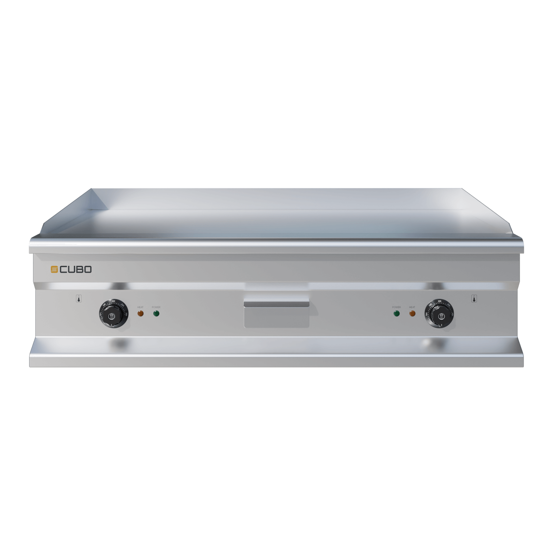 CUBO Elektrische Grillplatte - 100 cm Breite - Flache Oberseite - CS-EG-1000