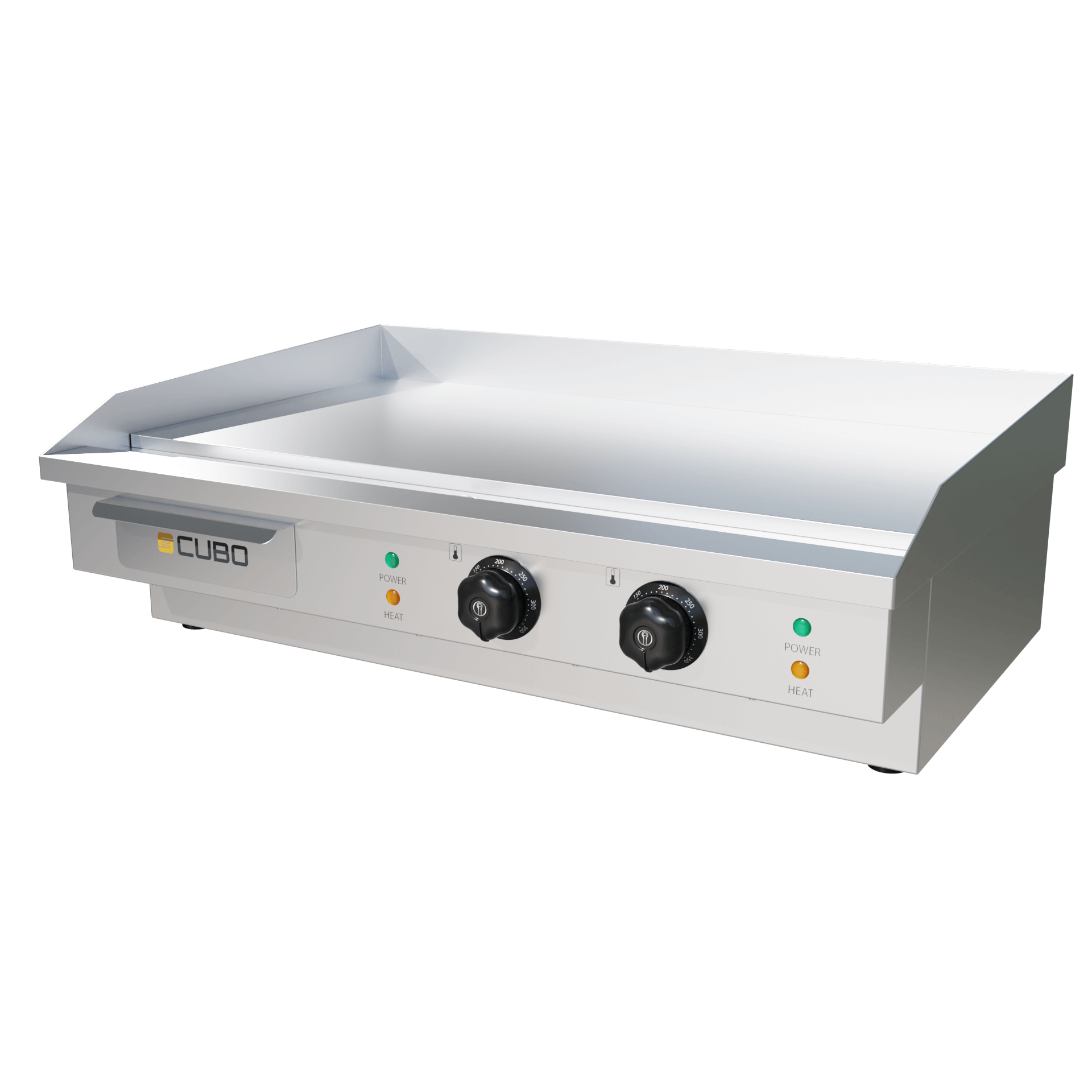 CUBO Elektrische Grillplatte – 73 cm Breite – Flache Oberseite – CS-EG-730