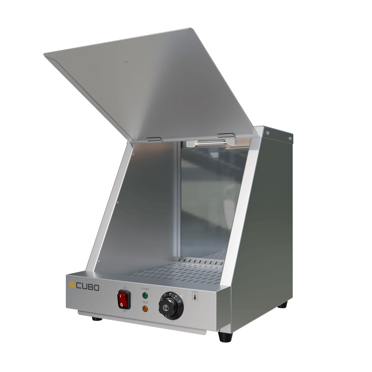 CUBO Friteswarmer 500W - Elektrisch Tafelmodel - Warmtelamp - CS-LCS-CT