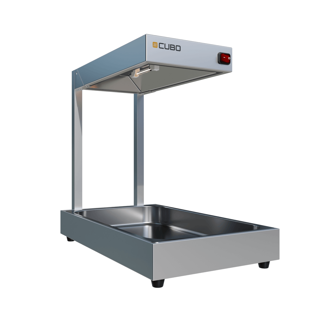 CUBO Voedselwarmer - voor GN 1/1 - Elektrisch Tafelmodel - Warmtelamp - CS-SCS-CT