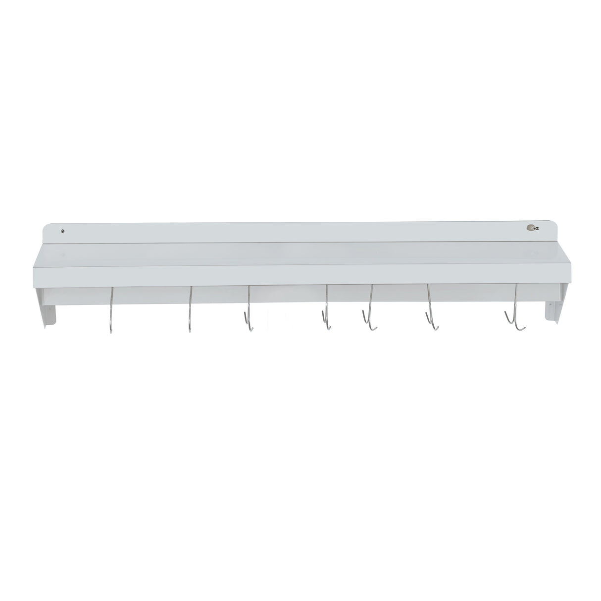 CUBO Wandrek met pannenrek 1200mm RVS CS-WMFPR-1200