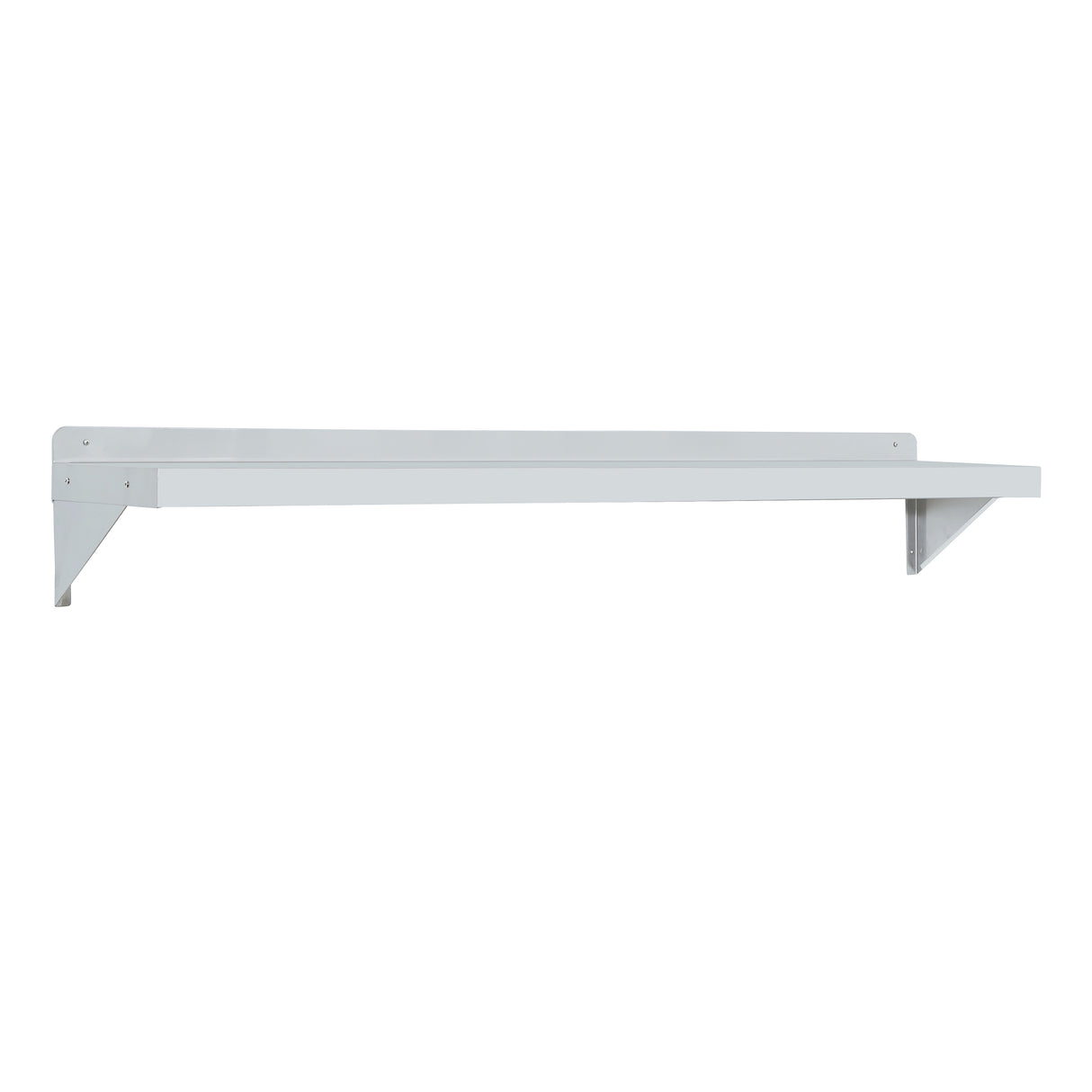 CUBO Roestvrijstalen Wandrek 1800mm met Beugels CS-WS-1800