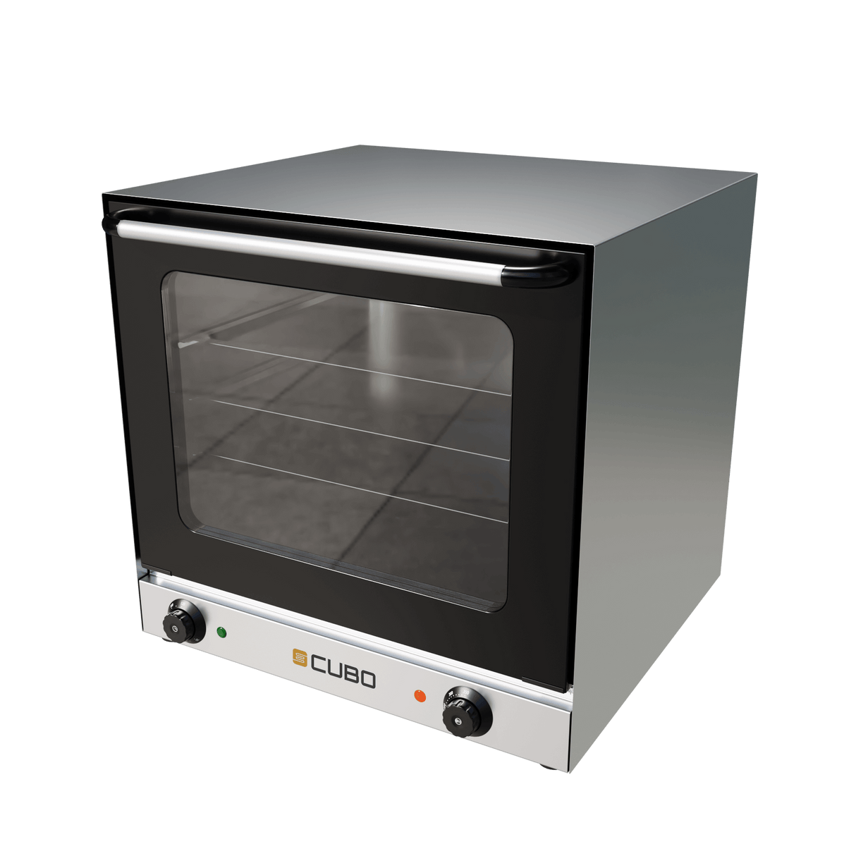 CUBO Heteluchtoven 67L - Elektrisch - 4 schapniveaus - Dubbele fan - Inclusief 4 bakken - CS-YXD1AE