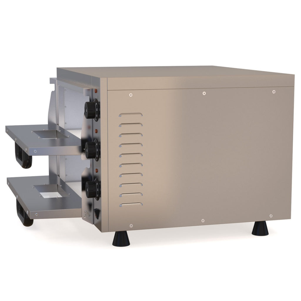 CUBO Compact Twin Deck Electric Pizza Oven - CS-PC-2M Twin Deck Pizza Ovens CUBO