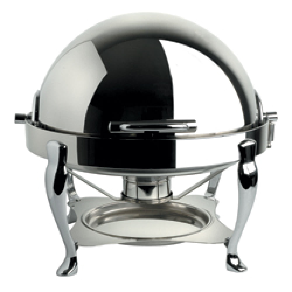 Diamond Stainless steel "rounded" stove, "roll-top" lid, GN 1/1-65 mm - DA/RTR-LIQ
