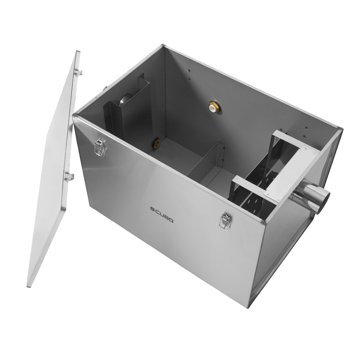 CUBO 45L Grease Trap Stainless Steel CS-GT45