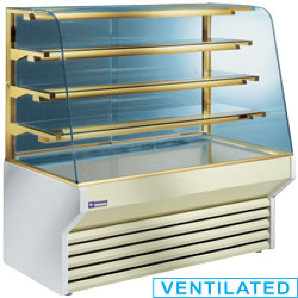 Diamond Refrigerated display counter curved window - ES10/A5
