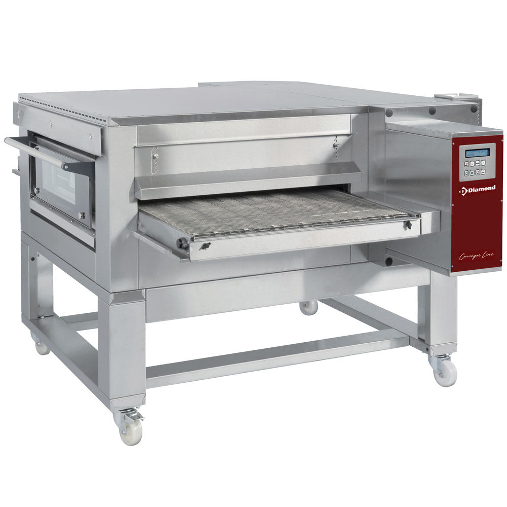 Diamond Ventilated ovens with heat transition gas, width 800 mm - FTGV80/120-N
