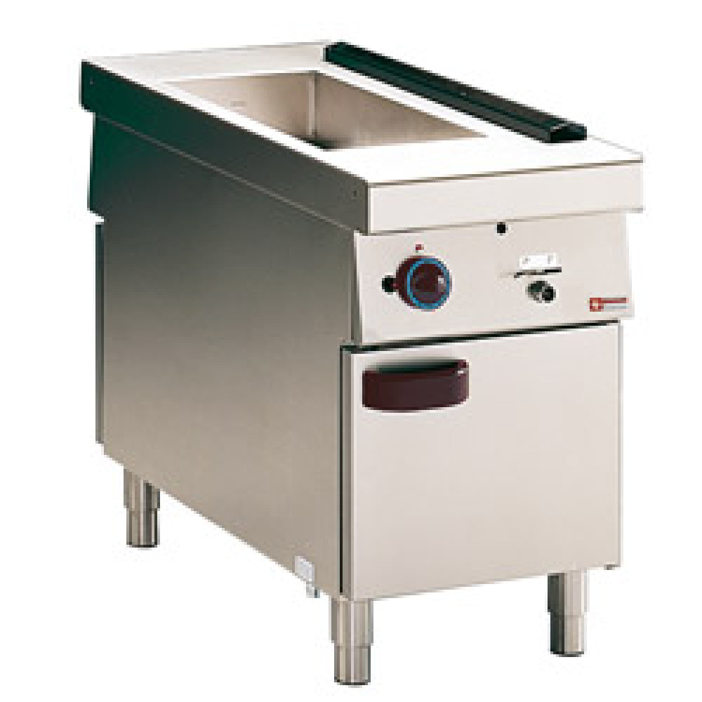 Diamond Gas bain-marie 1x GN 2/3 + 1/2, op open kast, "serviceluik" - G11/BMA5