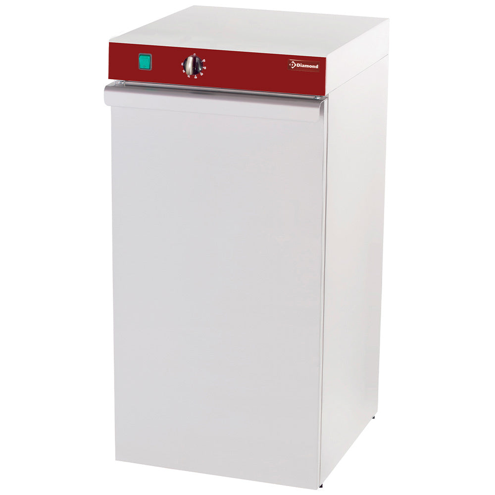 Diamond Plate warmer cupboard 60 plates diam.350mm - GEM/350-N