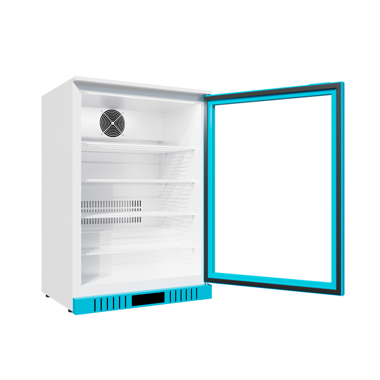 CUBO Medical / Cosmetics / Veterinary Fridge 127L - 1 Glass Door - Lockable CS-MF130