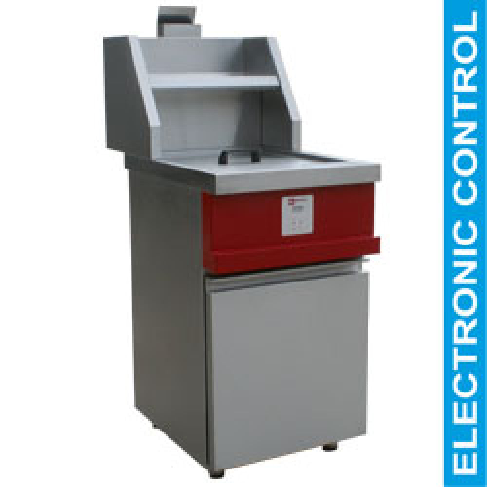 Diamond Gas friteuse HEAVY DUTY, 1 ronde tank, elektronisch - MIKA/1-ELX
