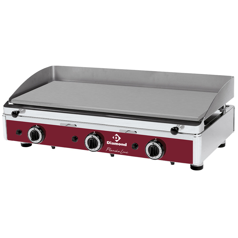 Diamond Smooth gas cooking surface - PLANCHA/3-N