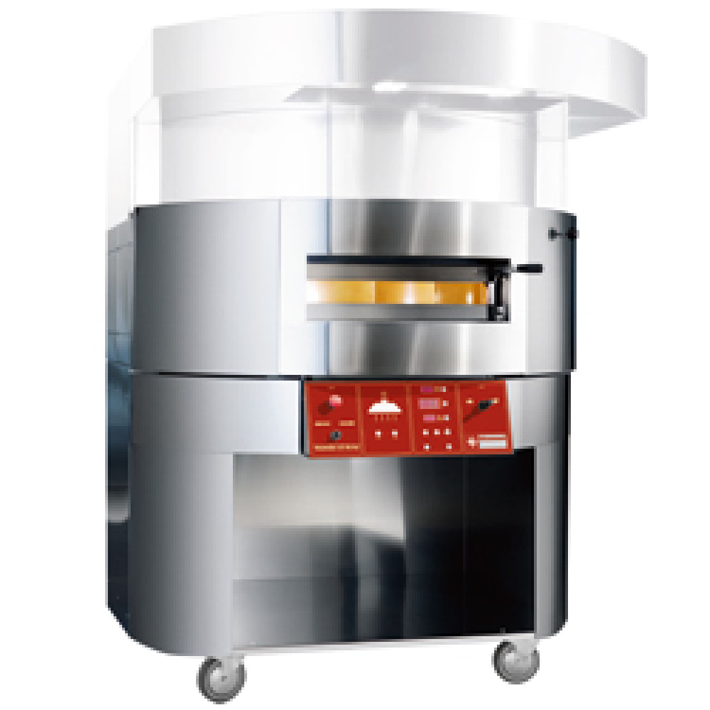 Diamond Electric rotative pizza oven, Ø 1100 mm, board on wheels - RED07/35