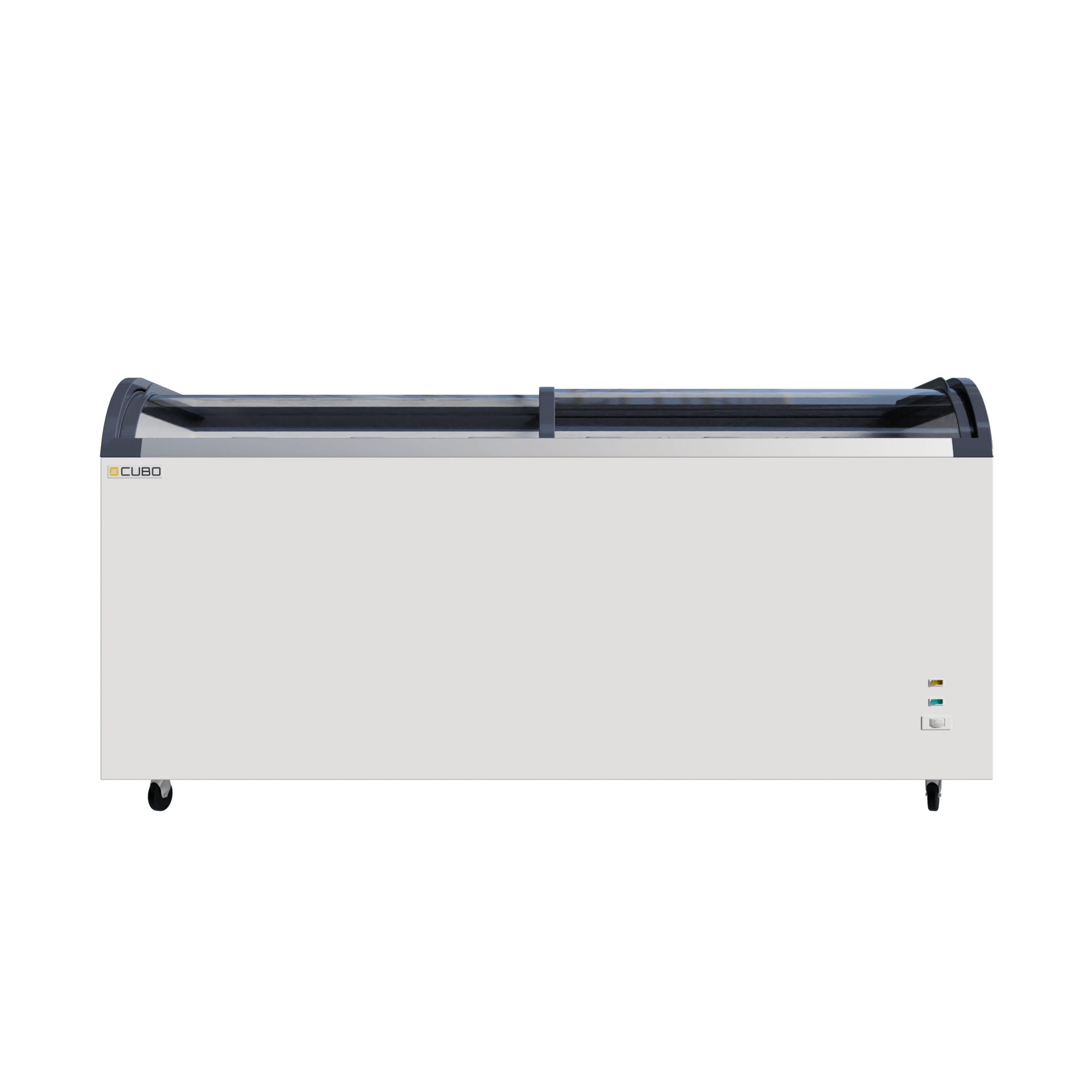 Cubo Diepvrieskist - Schuifdeksel met gebogen glazen display - 545 L - CS-CF620Q-GT