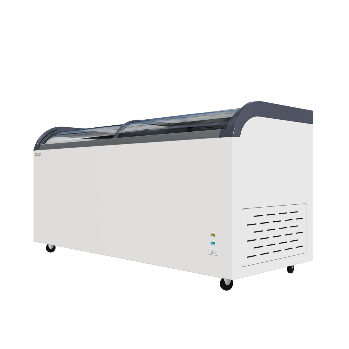Cubo Diepvrieskist - Schuifdeksel met gebogen glazen display - 545 L - CS-CF620Q-GT