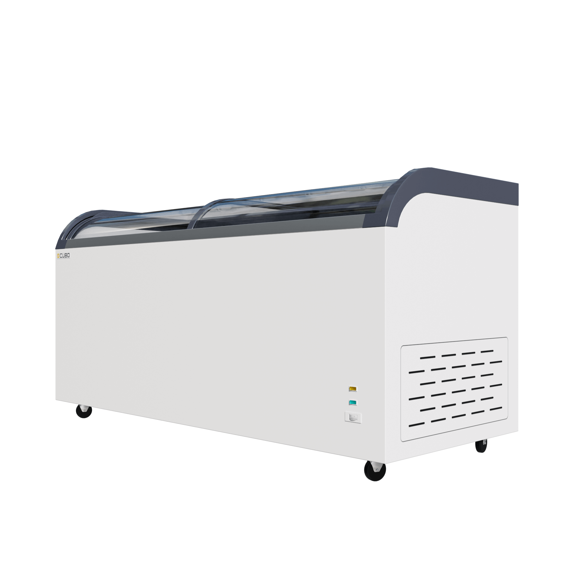 Cubo Diepvrieskist - Schuifdeksel met gebogen glazen display - 545 L - CS-CF620Q-GT