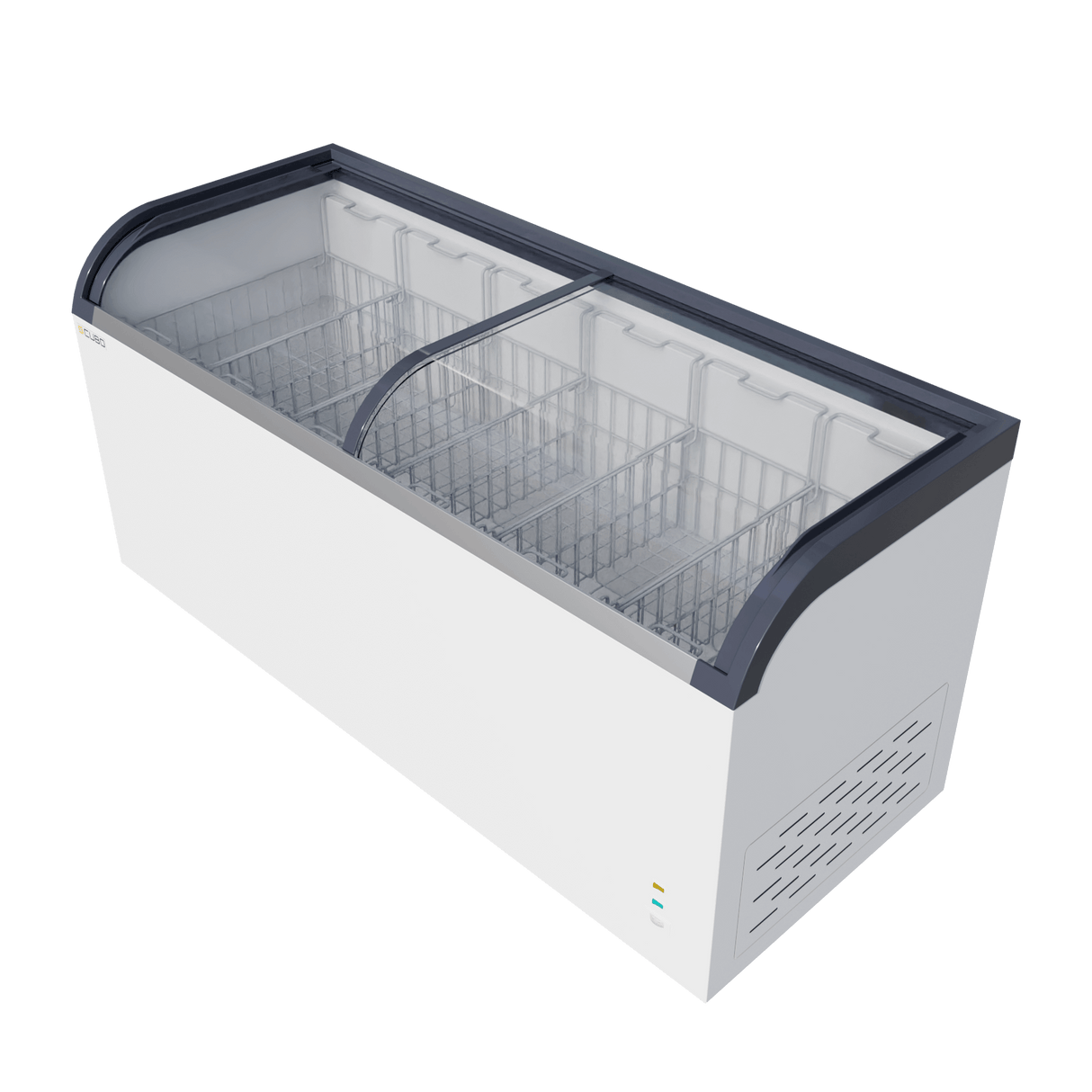 Cubo Diepvrieskist - Schuifdeksel met gebogen glazen display - 545 L - CS-CF620Q-GT
