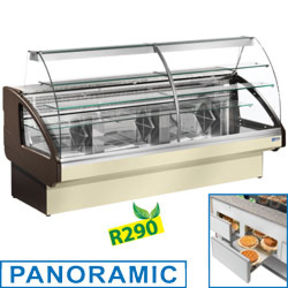 Diamond Refrigerated display counter, static, drawer system, without reserve - UT22/A6-R2