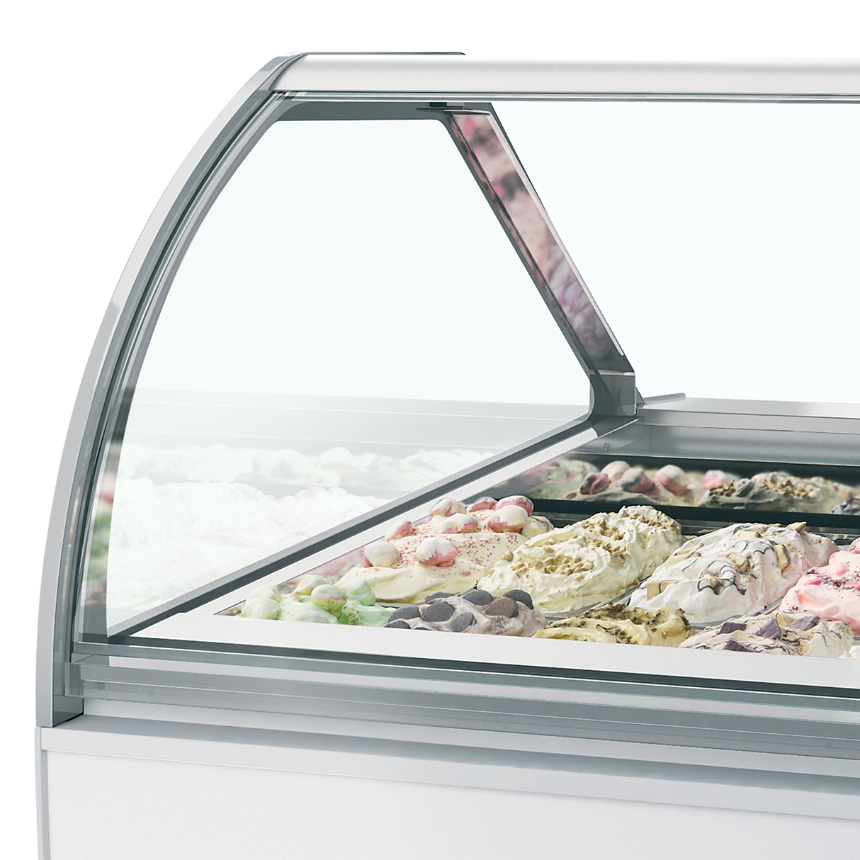 ISA Ventilated ice cream display - MILLENNIUM LX12