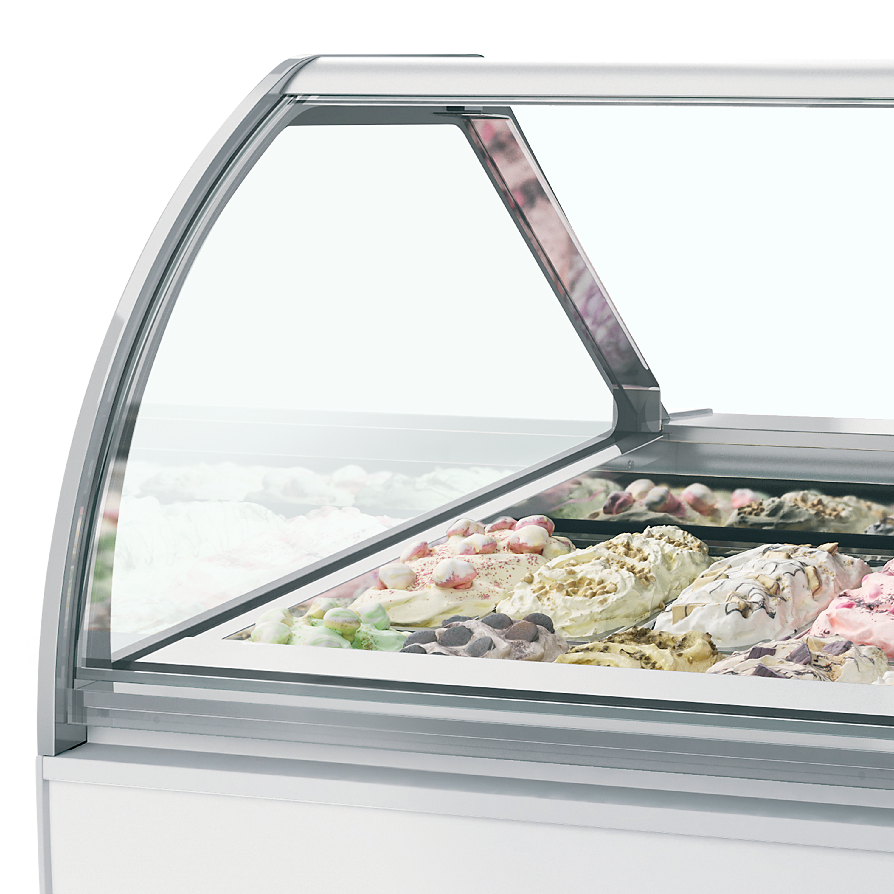 ISA Ventilated ice cream display - MILLENNIUM LX18