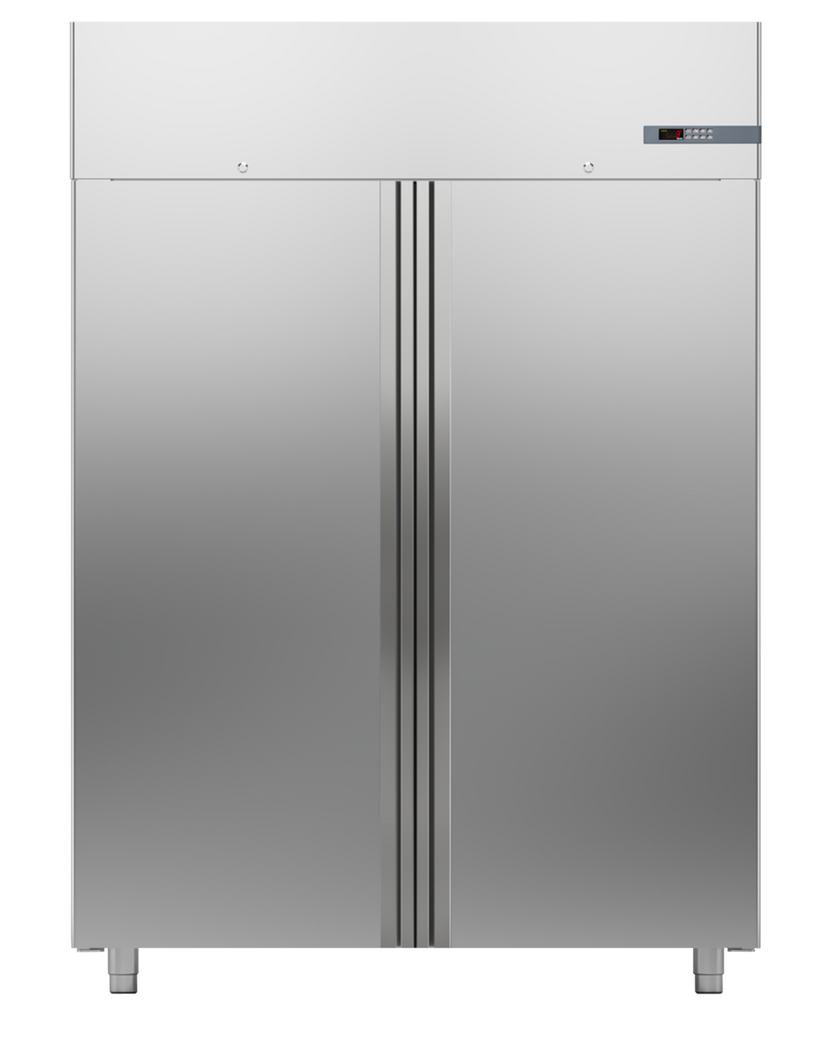 Dubbeldeurs vrieskast GN2/1 - TEFCOLD