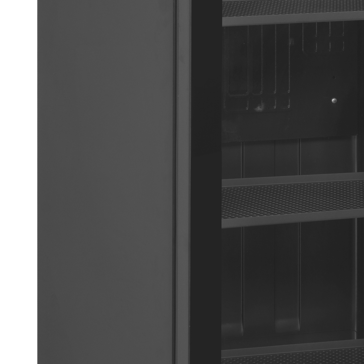 Zwarte displaykoeler - TEFCOLD