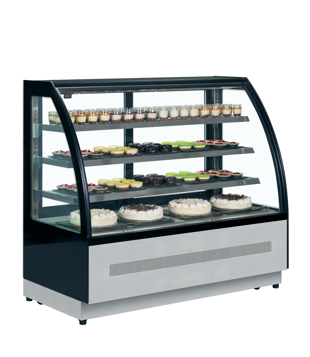 TEFCOLD Refrigerated display case - LPD1500C/BLACK